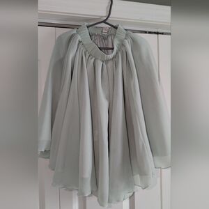 Bailey's Blossoms Sage Green Tulle Skirt